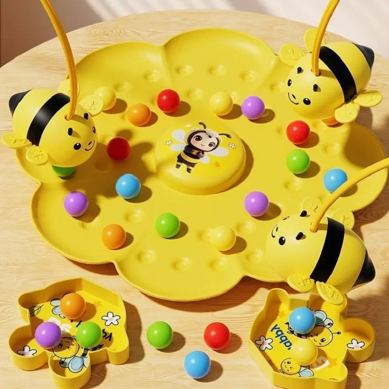 Kids Education In Japan - Многофункциональная настольная игра Little Bumblebee, игрушки-головоломки,