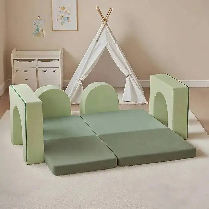 Kids Education Center - Модульный развивающий коврик-пазл, детский игровой диван,
