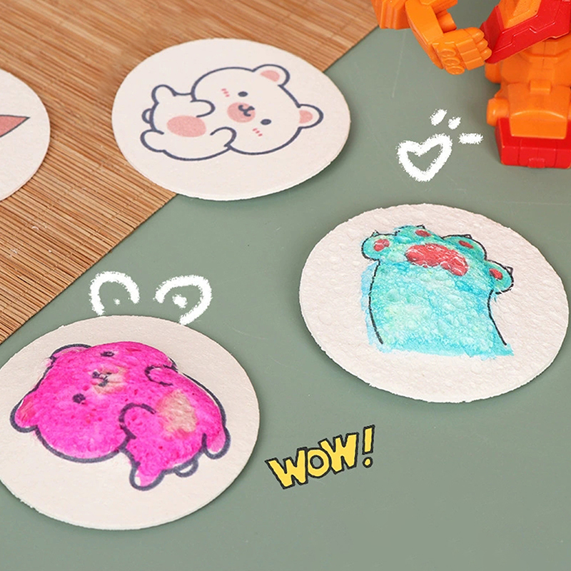 Kids Education Drawing - 3D Волшебная пухлая пенопластовая текстура, бумага
