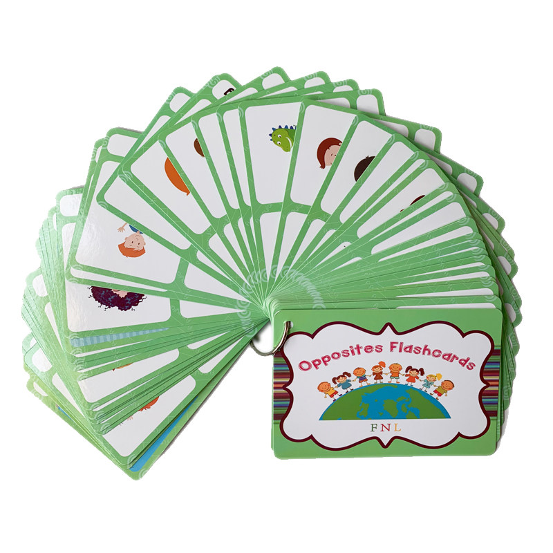 100 карточек с противоположным – обзор и цена Kids Education Gift