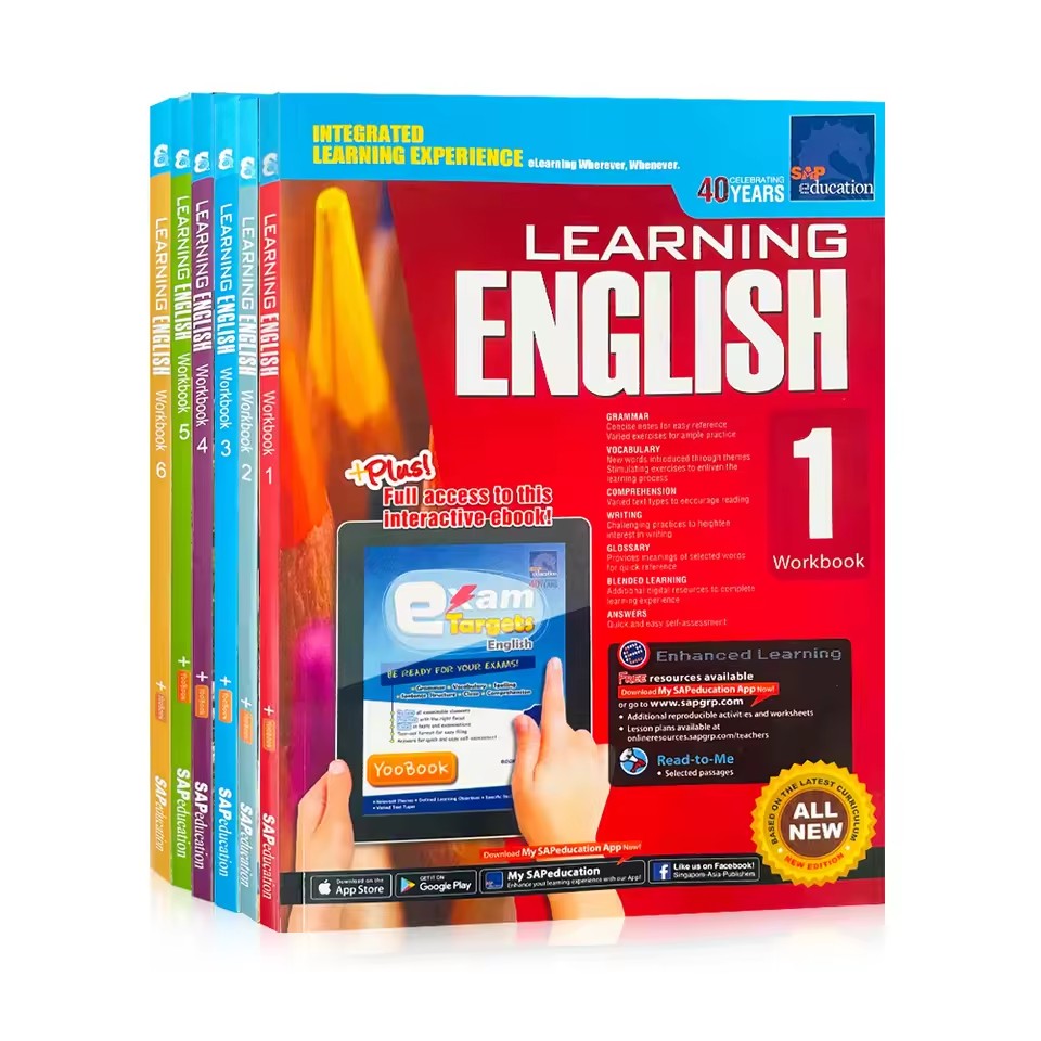 Учебные пособия SAP для детей  – обзор и цена Kids Education In Singapore