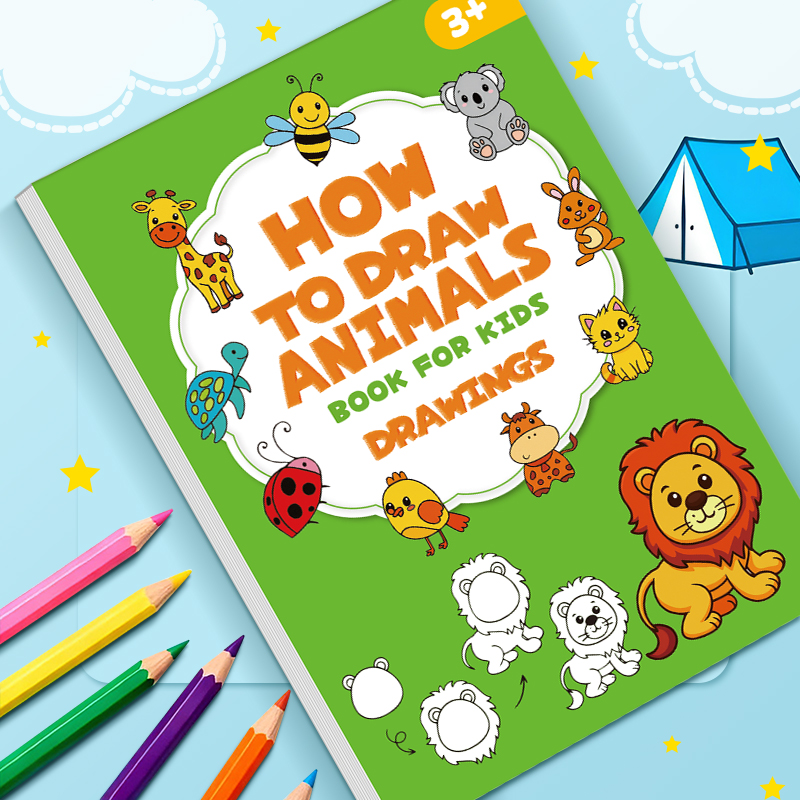Детская книга для рисования жи – обзор и цена Kids Education Drawing