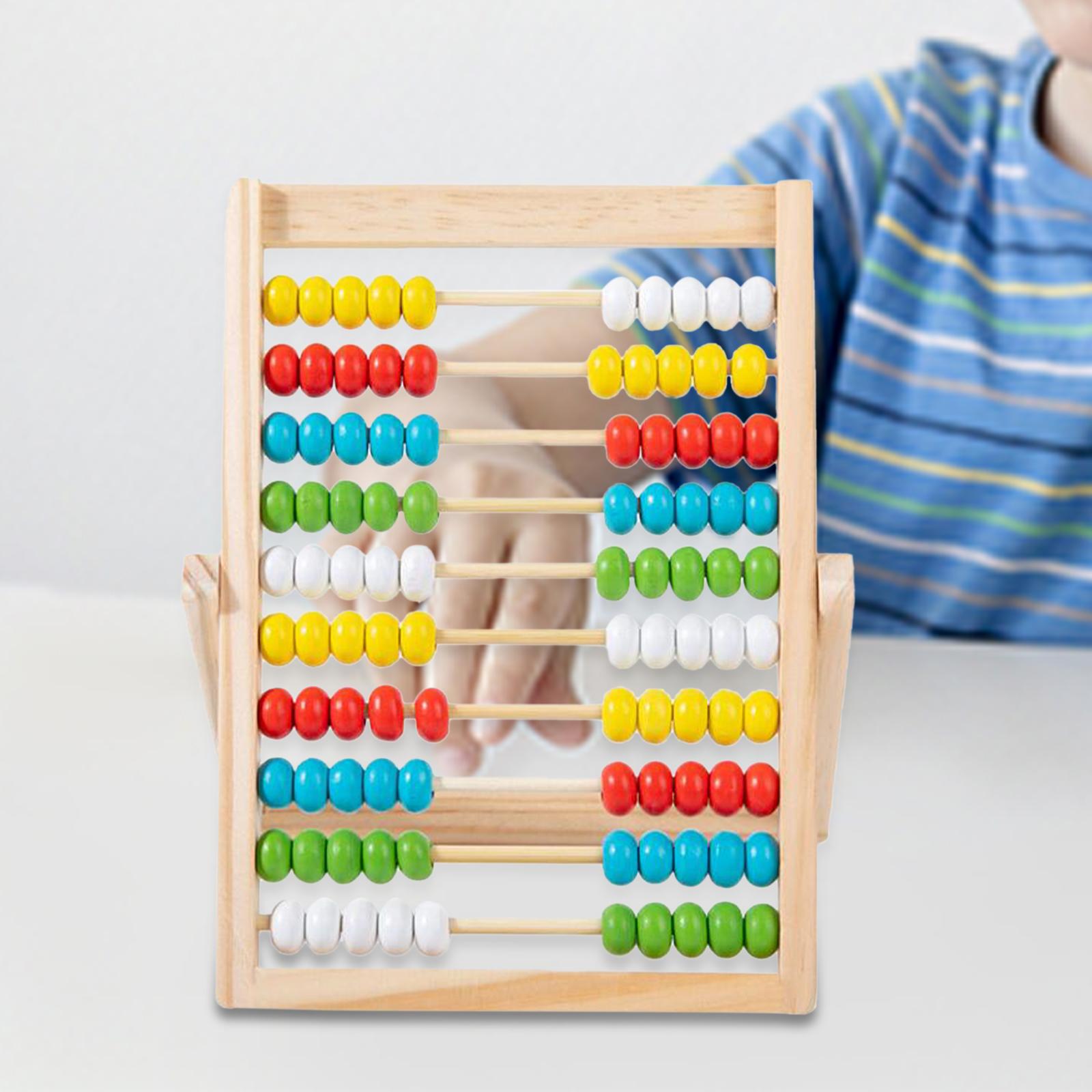Разноцветные деревянные счеты- – обзор и цена Kids Education Center