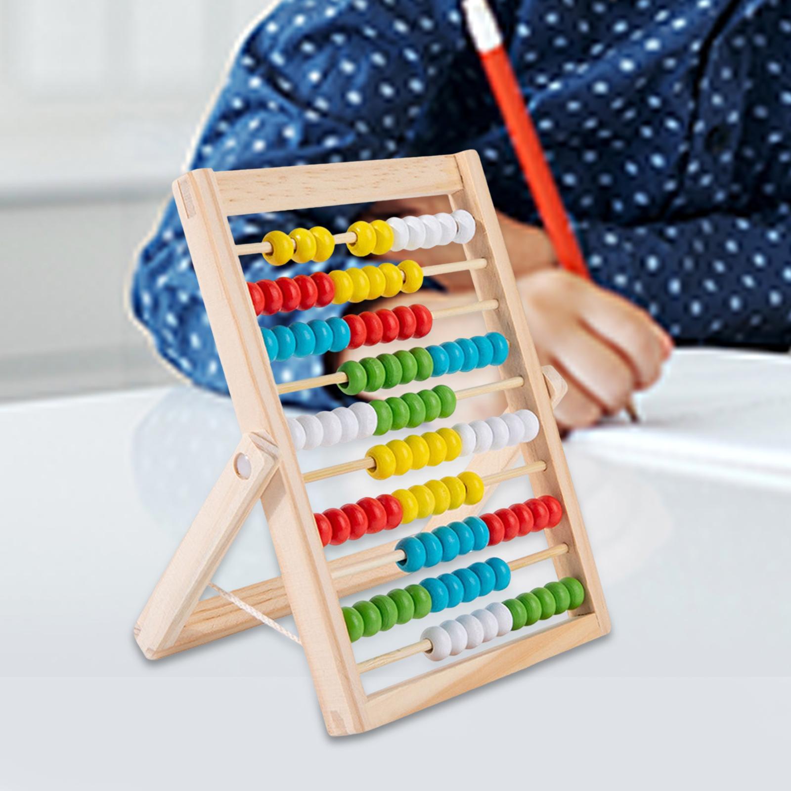 Разноцветные деревянные счеты- – обзор и цена Kids Education Center