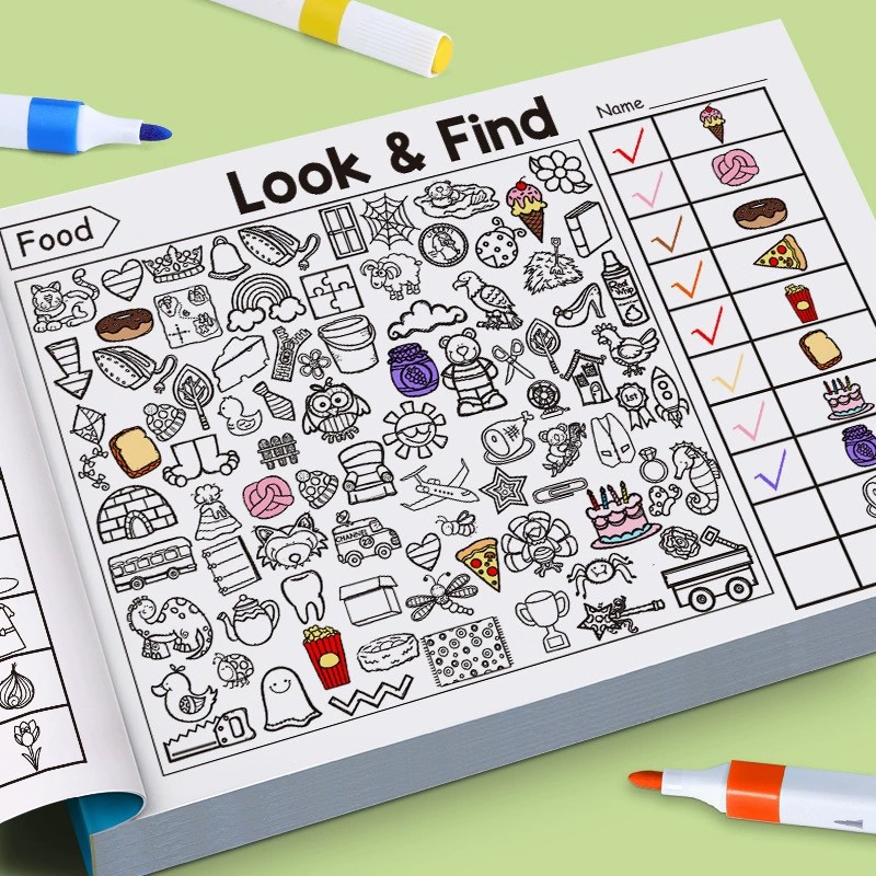 Книжка-раскраска для малышей,  – обзор и цена Kid Educational
