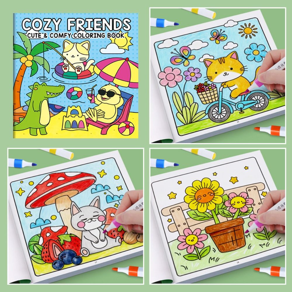 Креативная книжка-раскраска «с – обзор и цена Kids Education Drawing