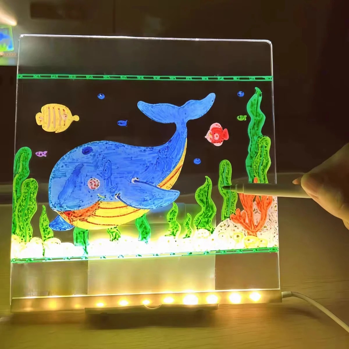 Доска для рисования Magic Glow – обзор и цена Kids Education Drawing